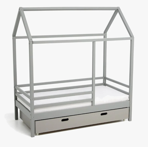 Jax hussäng 70x140 - välj med eller utan madrass, förvaringslåda eller sänghimmel